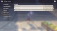Redeem Code in Settings (Image via HoYoverse)
